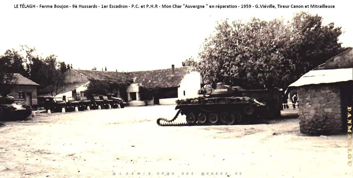 Le Telagh - Ferme Boujon - 9e Hussards - 1959.jpg